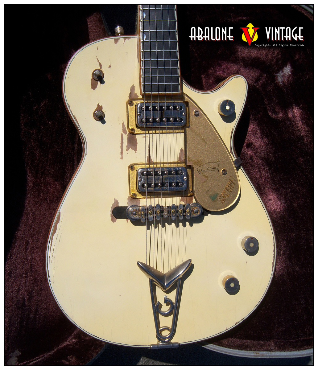 1958 Gretsch White Penguin guitar 
