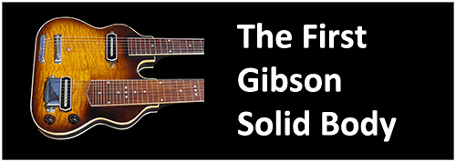 1937 1938 gibson double neck guitar first gibson solid body ever made prototype rare esh150 eshd150 edsh150