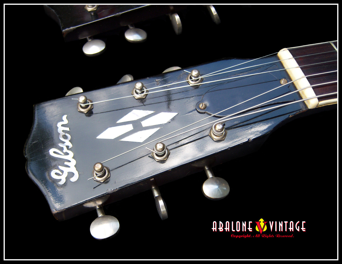 1937 1938 Gibson double neck guitar