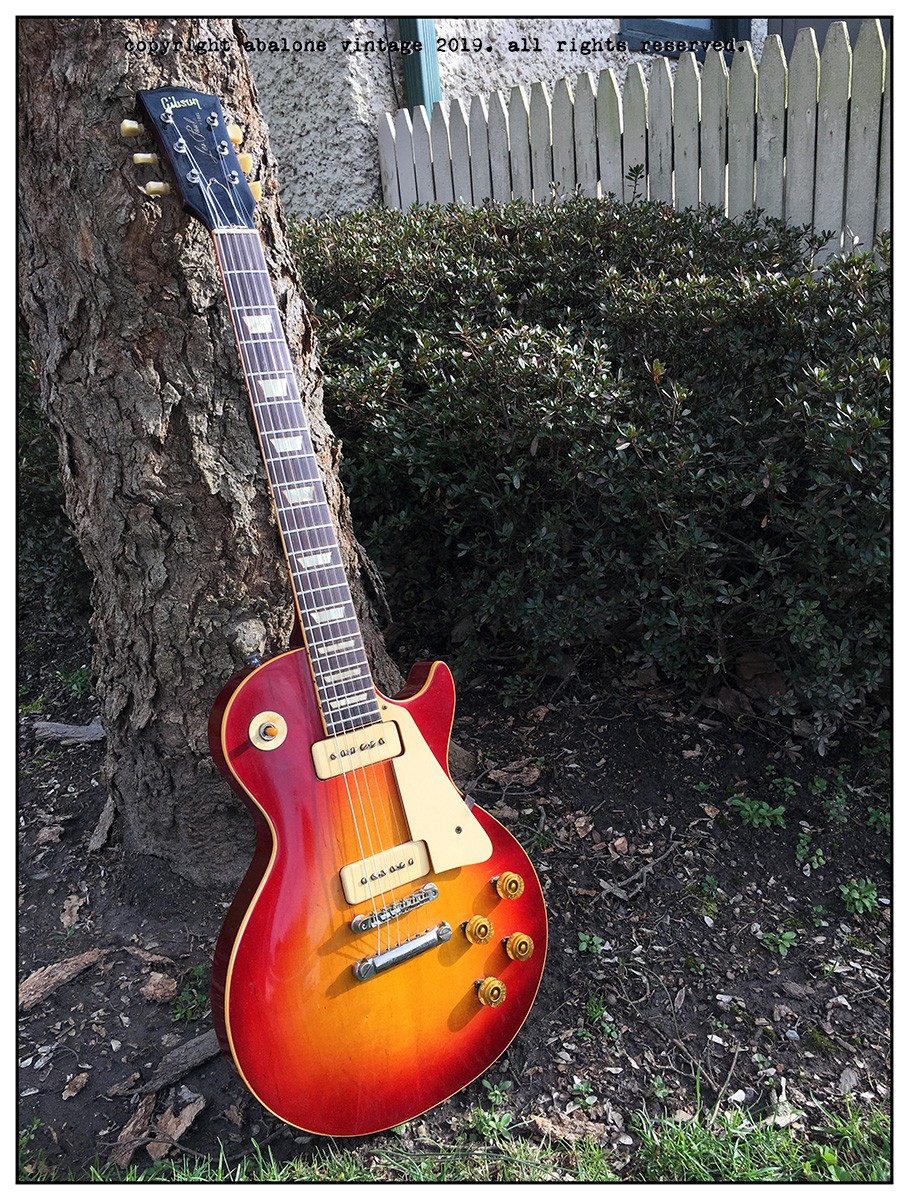 1953 Gibson Les Paul Standard guitar factory 1960 conversion.