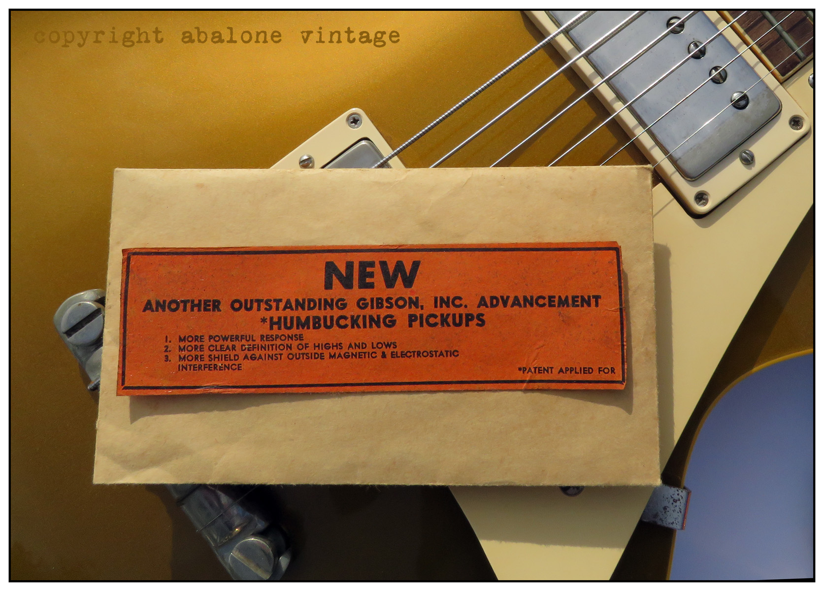 1957 Gibson Les Paul Standard "Goldtop" guitar near mint!