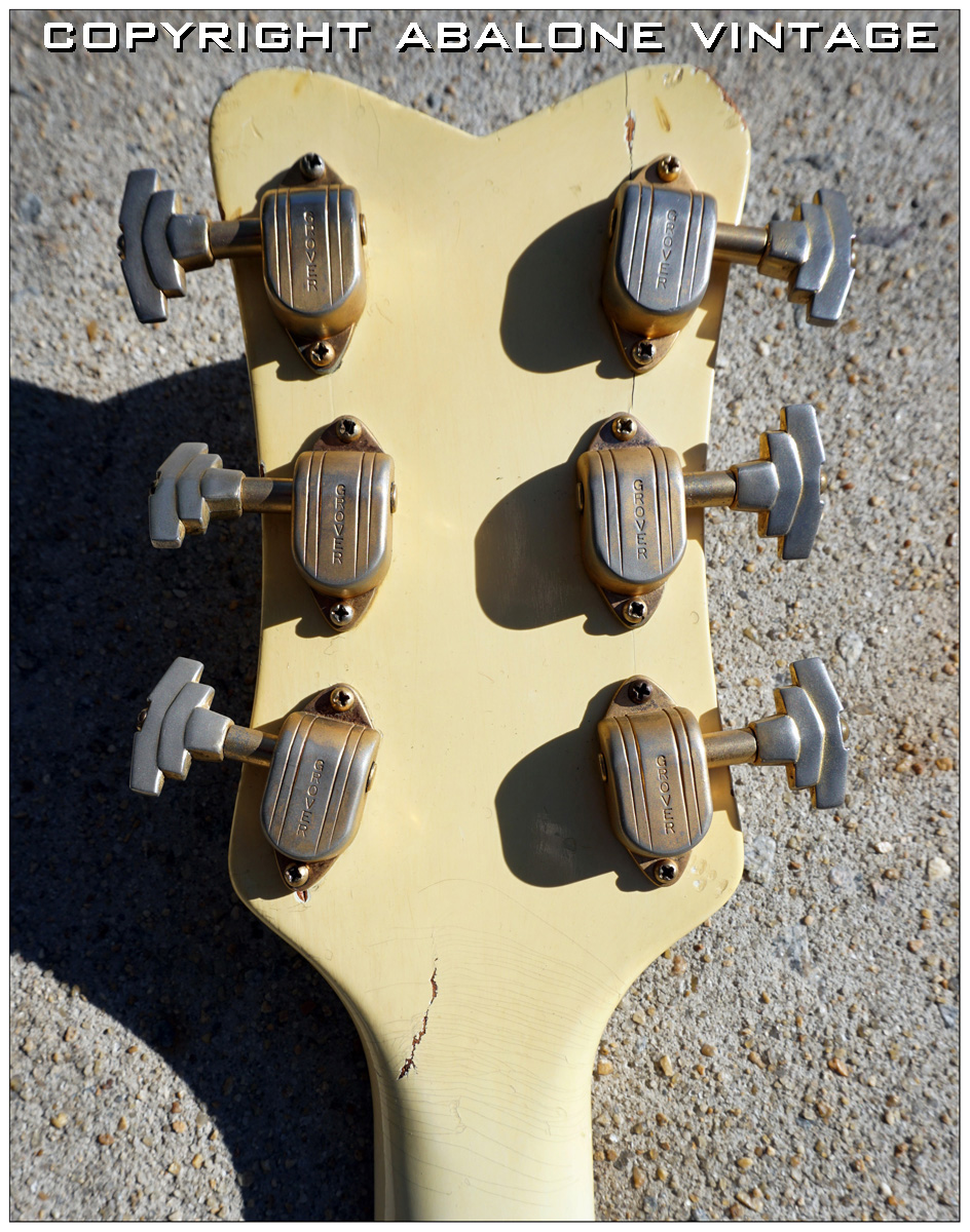 1958 Gretsch White Penguin guitar vintage guitars dirty white boy guitar world