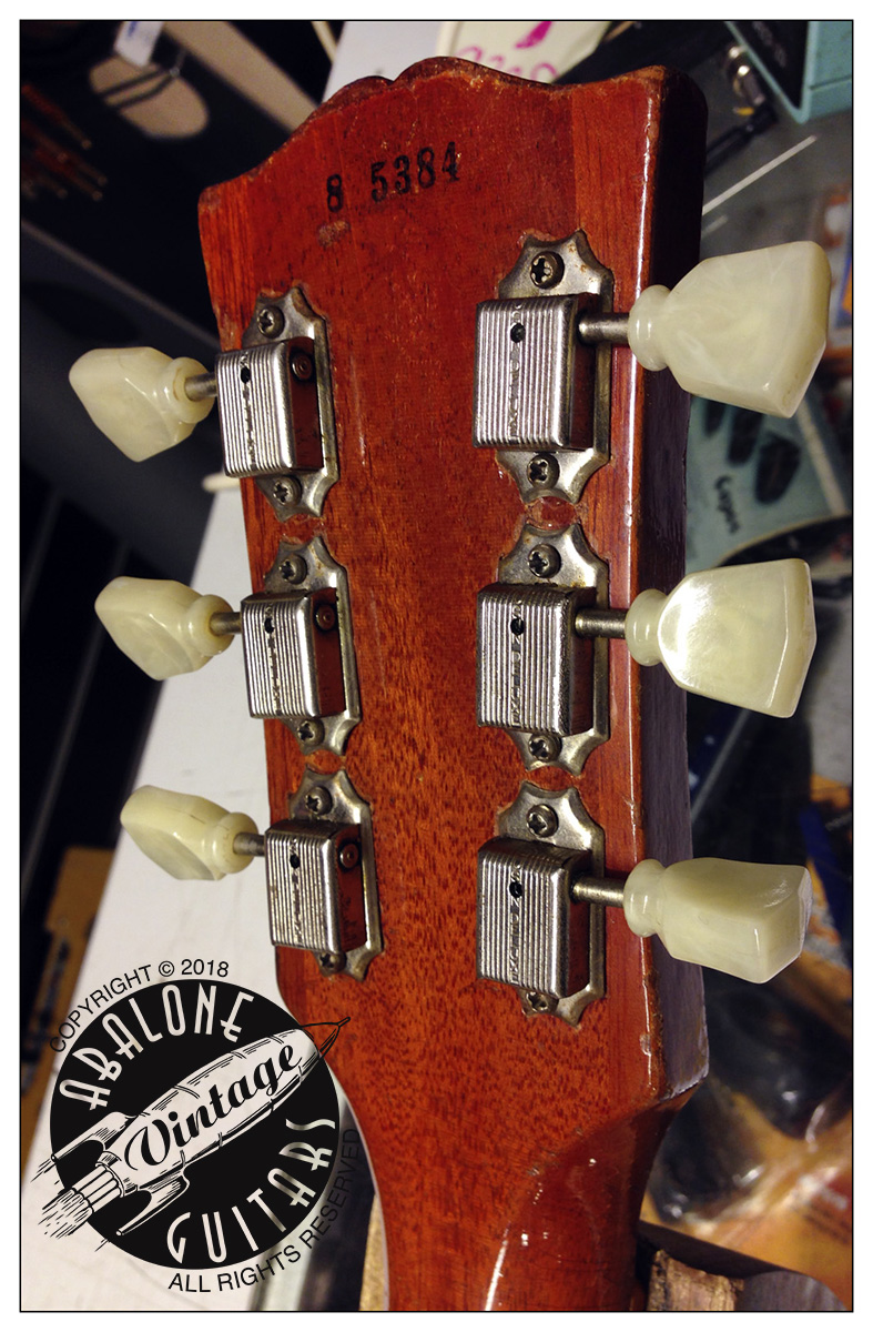 1958 Gibson Les Paul Standard Guitar. 8 5385 "Alex Conti" Burst.
