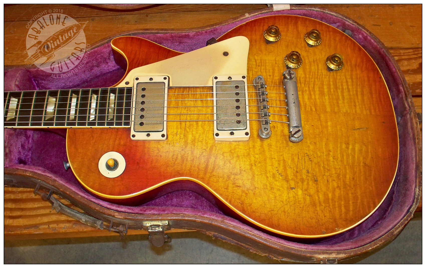 1958 Gibson Les Paul Standard Guitar. 8 5513.