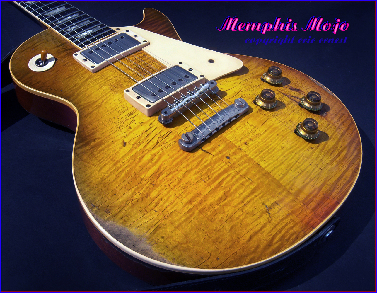1959 Gibson Les Paul Standard guitar Memphis Mojo Burst
