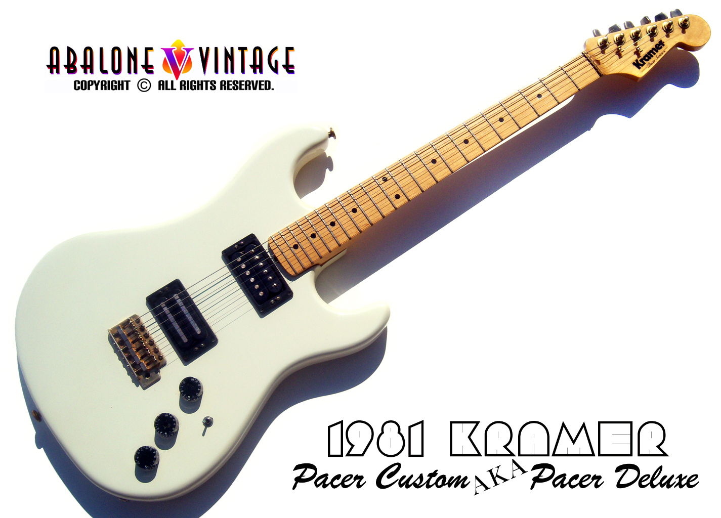 1981 Kramer Pacer Deluxe Guitar