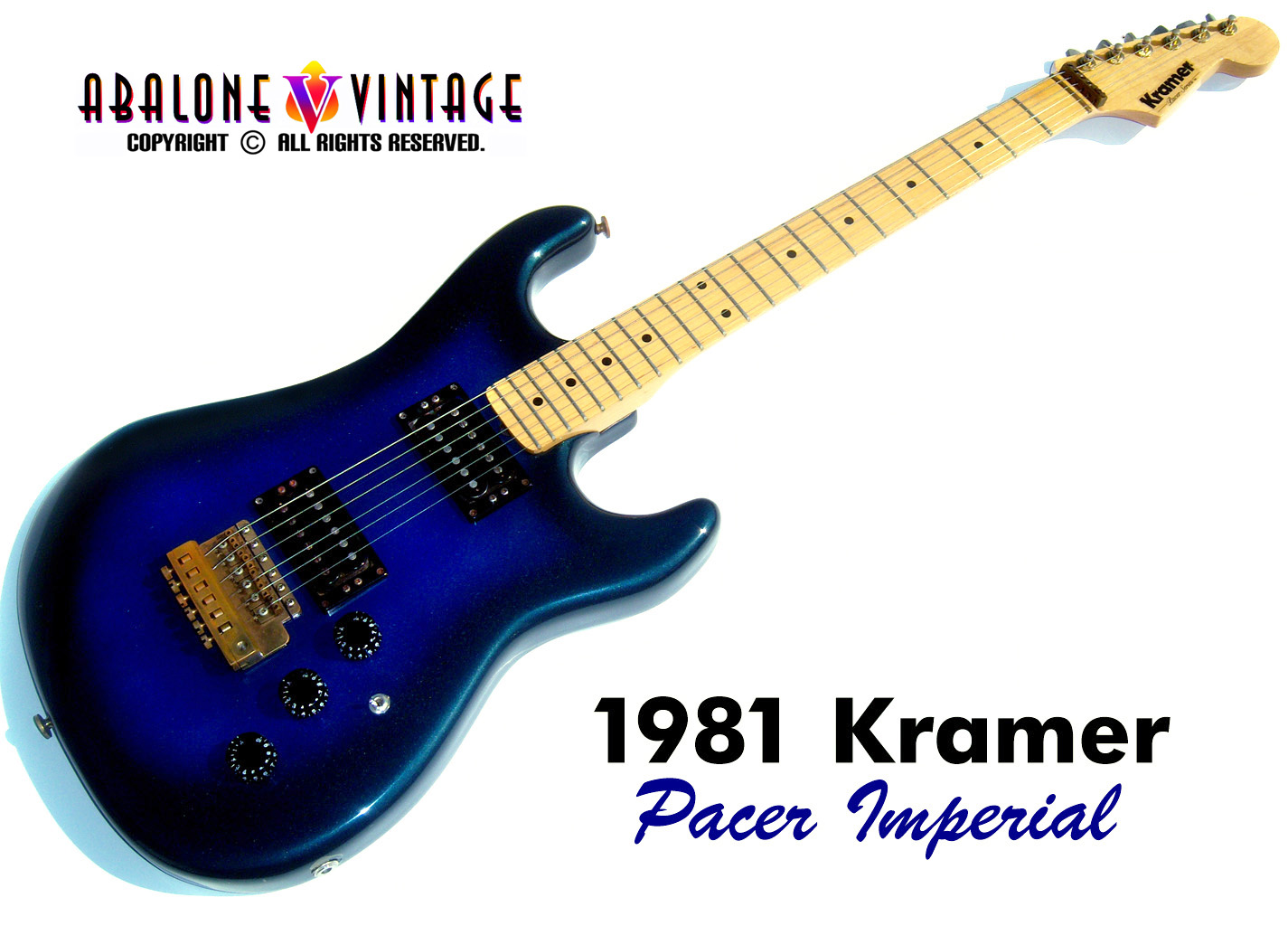 1981 Kramer Pacer Imperial guitar
