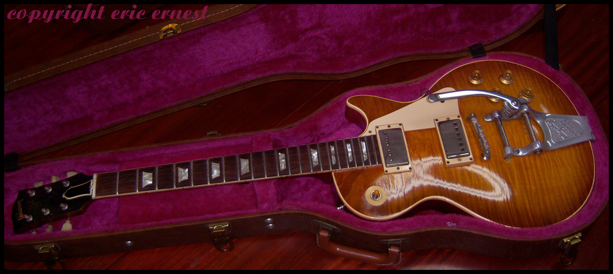 Fake 1959 Gibson Les Paul guitar Forgery replica
