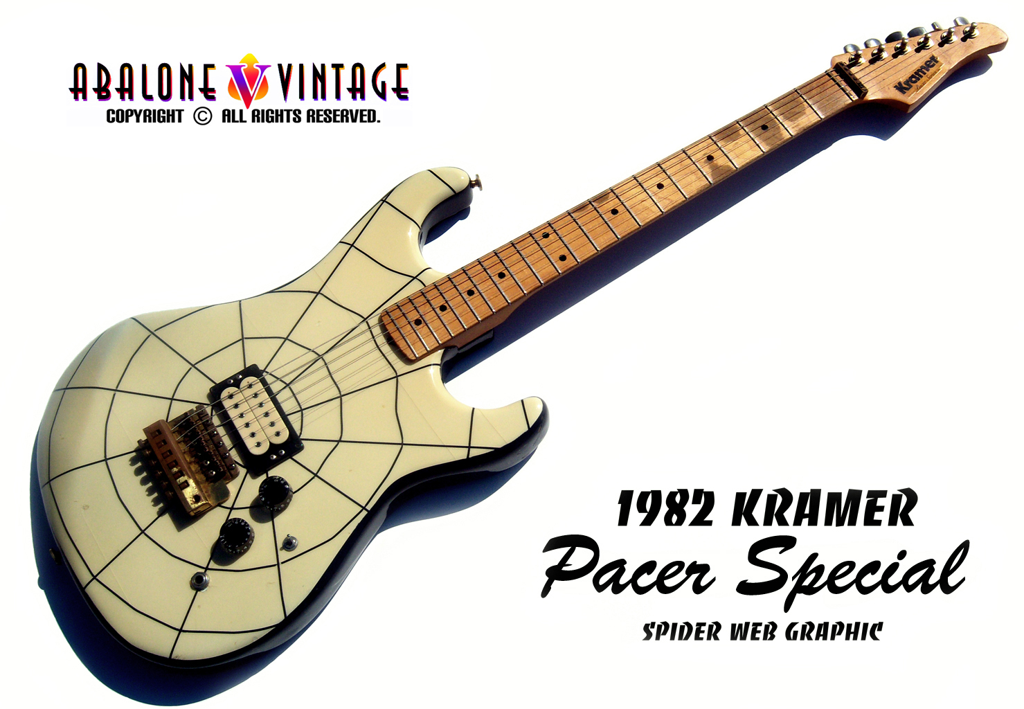 Vintage Kramer Pacer Guitar 1982