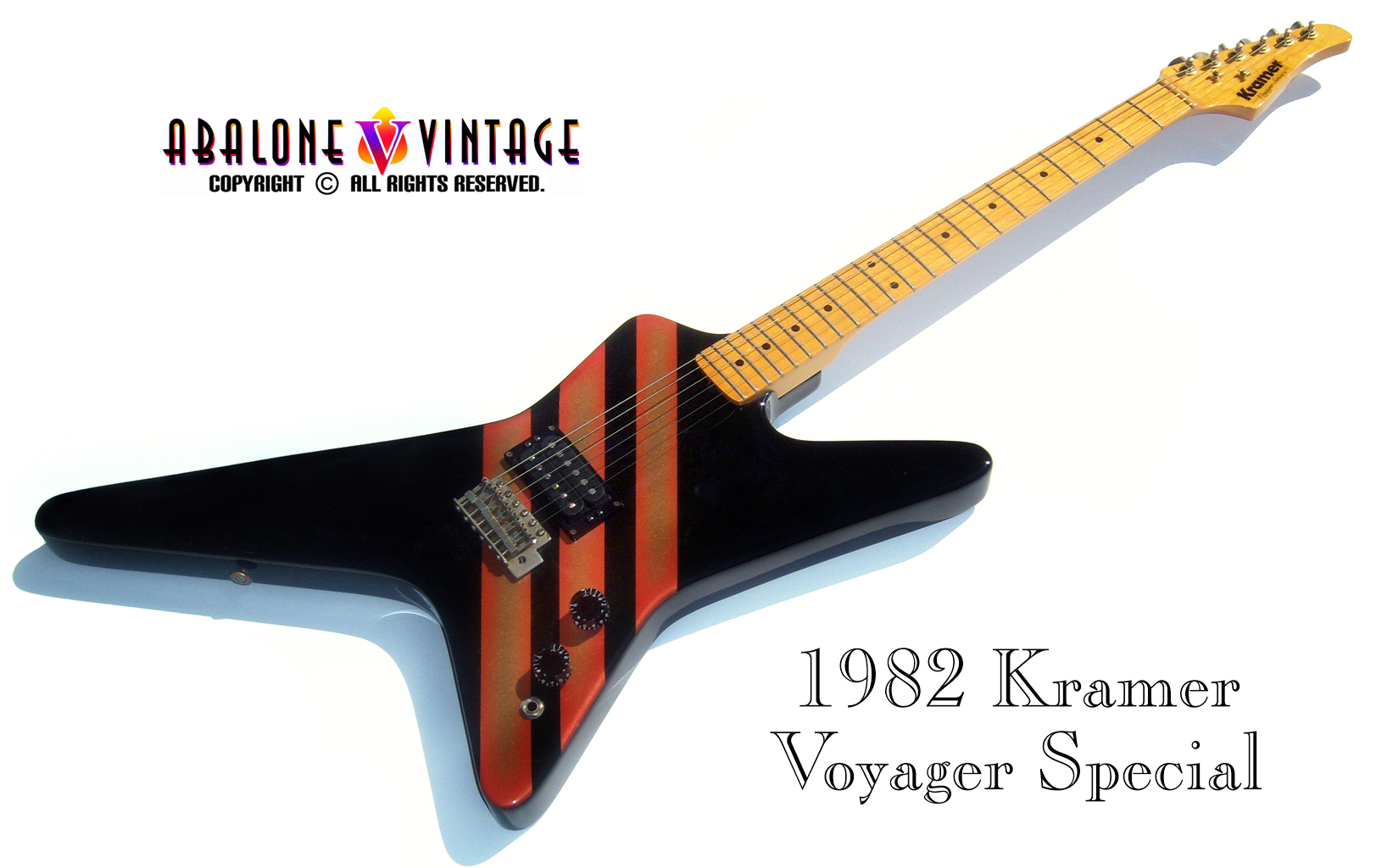 Vintage Kramer Voyager Guitar 1982