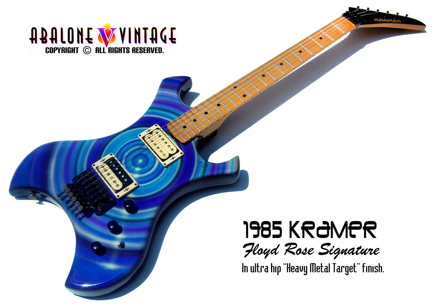 Vintage Kramer Floyd Rose guitar