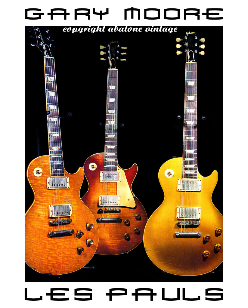Peter Green Kirk Hammett Metallica Gary Moore 1959 Gibson Les Paul Greenie Greeny owner